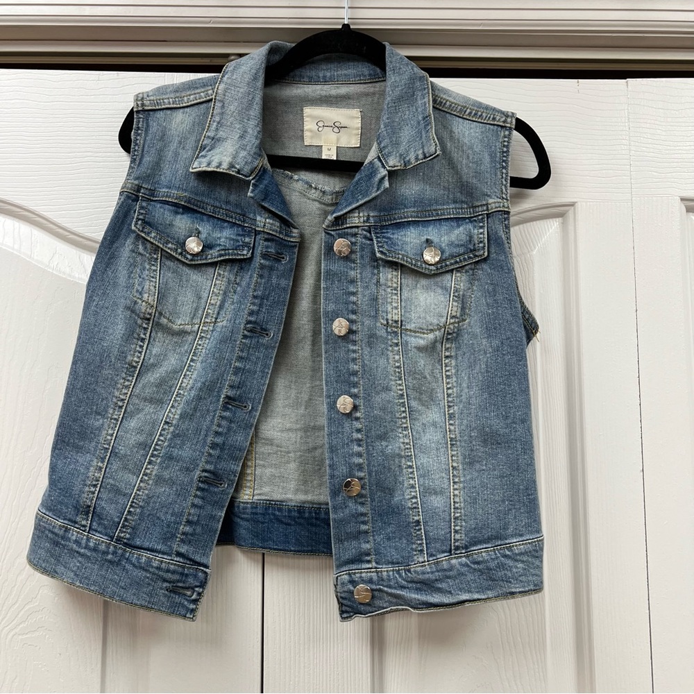 Jessica Simpson Denim vest